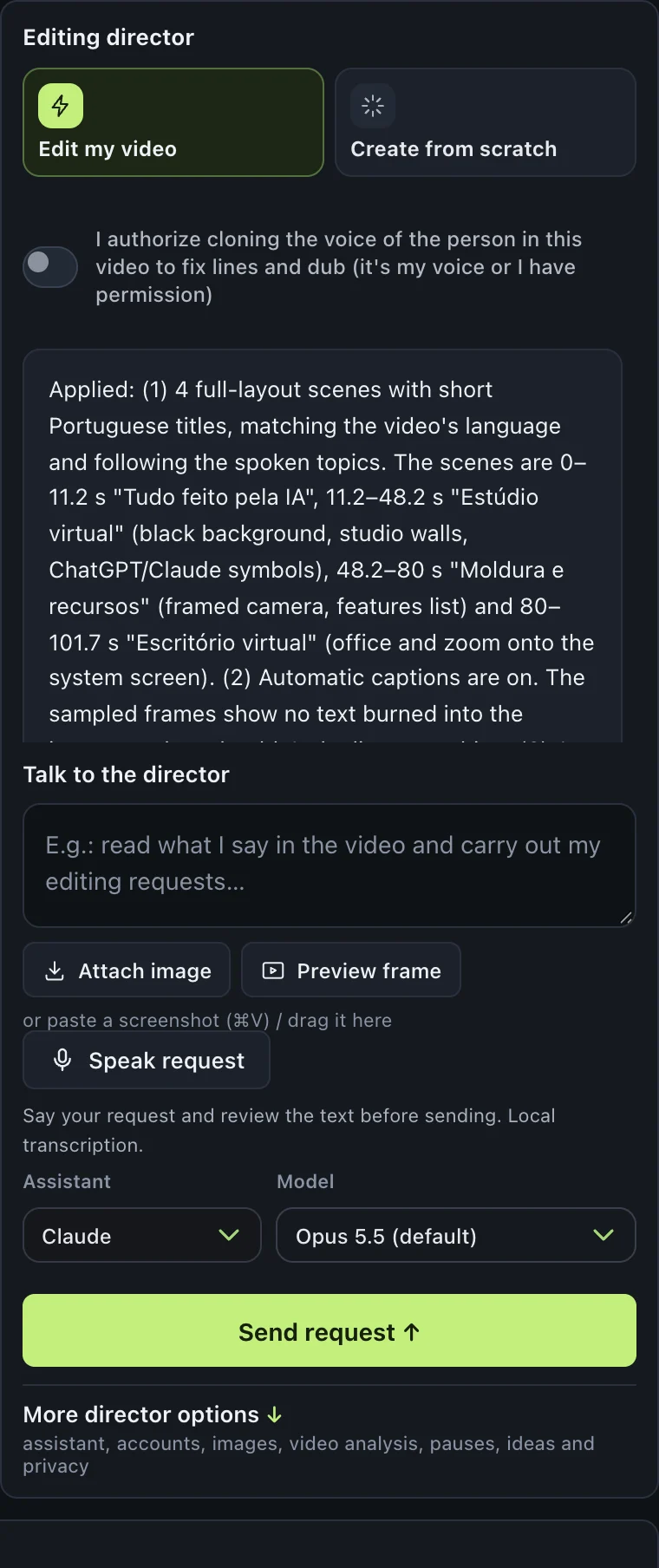 Ask like you'd ask an editor